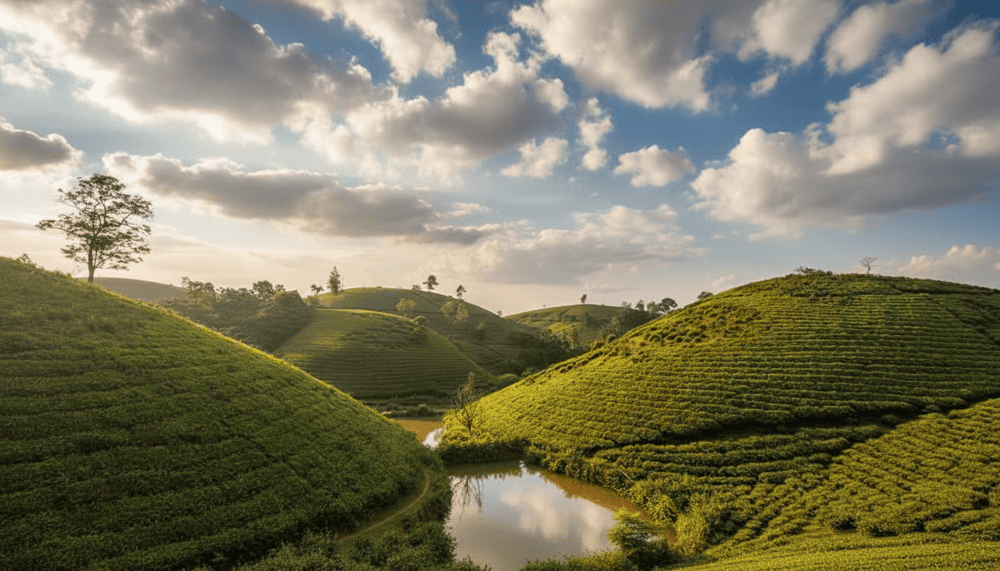 Đồi chè Long Cốc